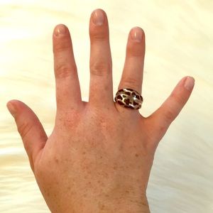 Black and Silver Ring from Mexico
